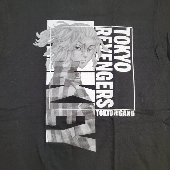 Official Tokyo Revengers Exhibition Mikey T-Shirt Anime Manga Fits Mens Medium - Picture 2 of 4